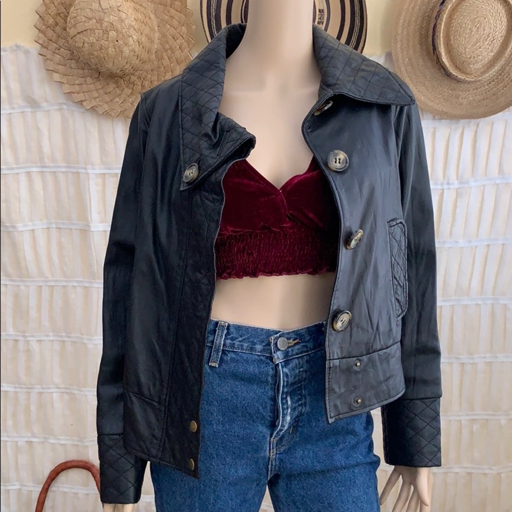 Mike & Chris Quilted Leather Jacket